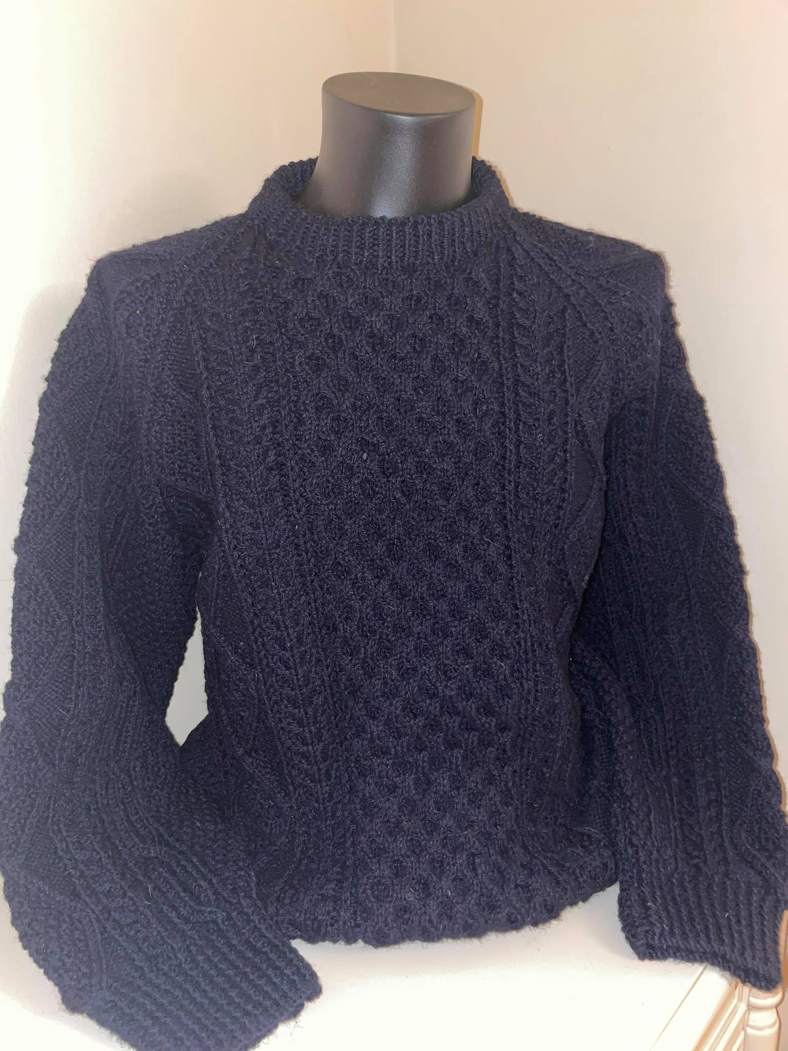HANDKNIT ARAN SWEATER (HKH6) - Aran Islands Sweaters
