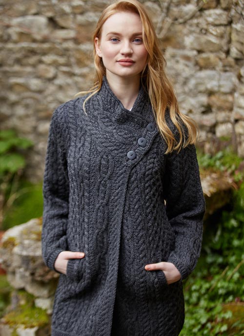 x4472-ccoal - Aran Islands Sweaters